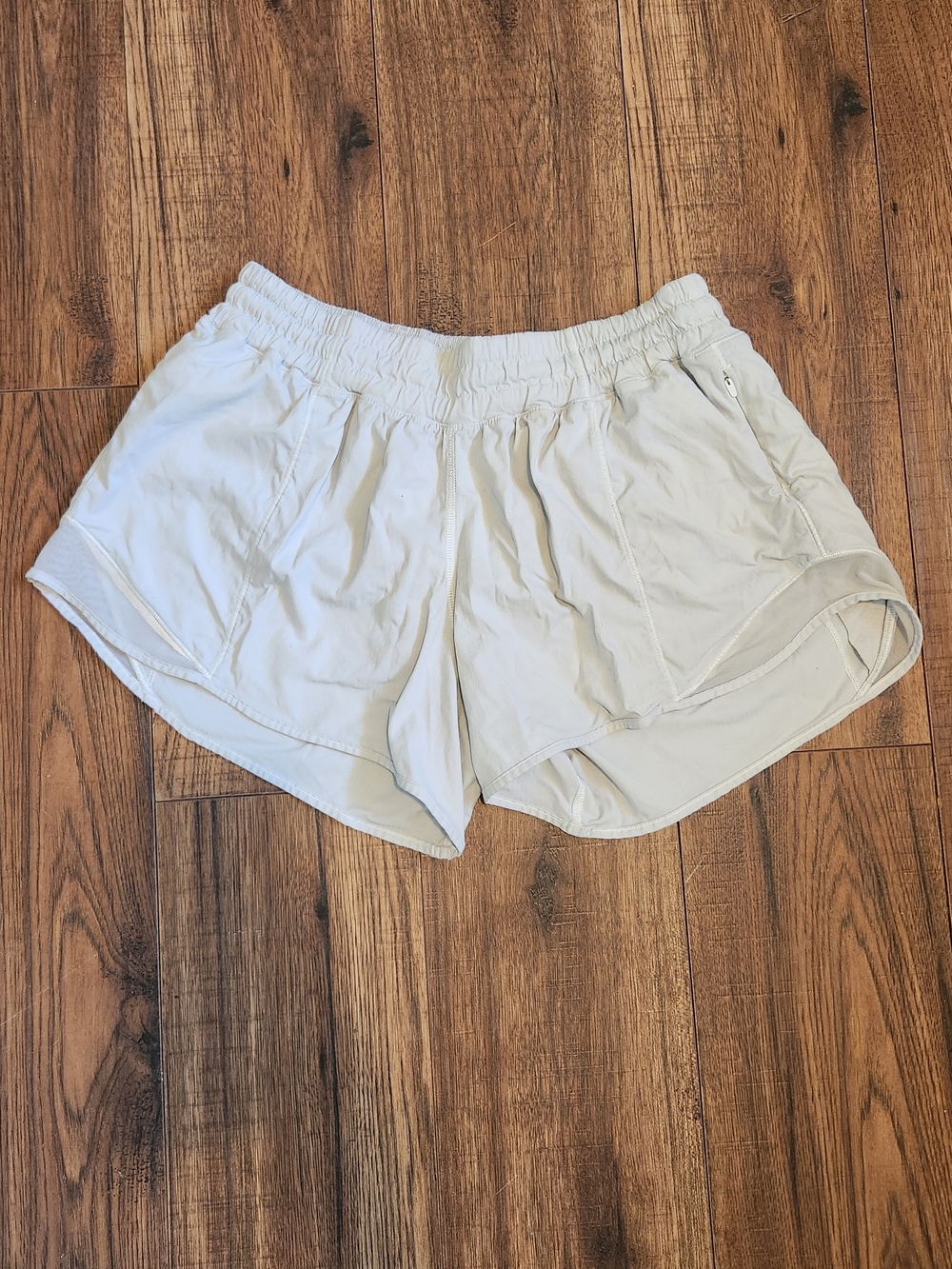 lululemon athletica Light Grey Women's Athletic Shorts